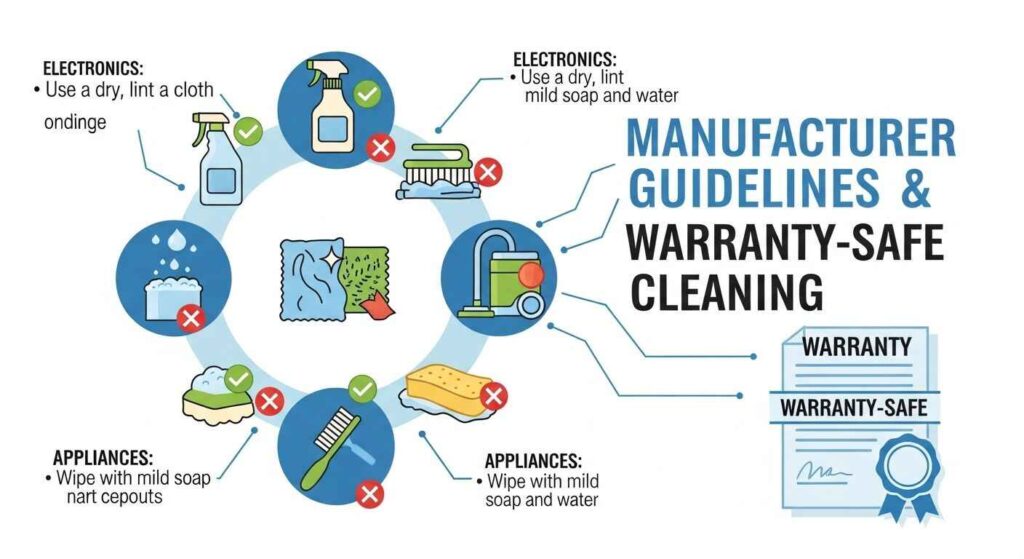 Following manufacturer guidelines for LED TV cleaning in Dubai homes to ensure warranty-safe, streak-free, and humidity-aware maintenance.
